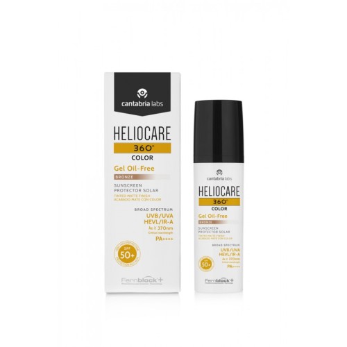 Heliocare 360 Gel Oil-Free Color Bronze SPF50 50ml