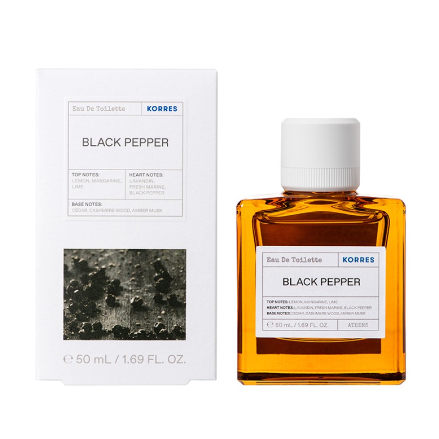 Korres Black Pepper Eau De Toilette 50ml
