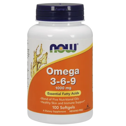 Now Omega 3-6-9 1000mg 100 Softgels
