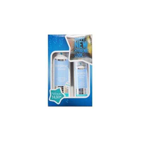 Pharmasept Prom Hygienic Daily Shower 500ml + Hygienic Extra Calm Lotion For Body & Face 250ml