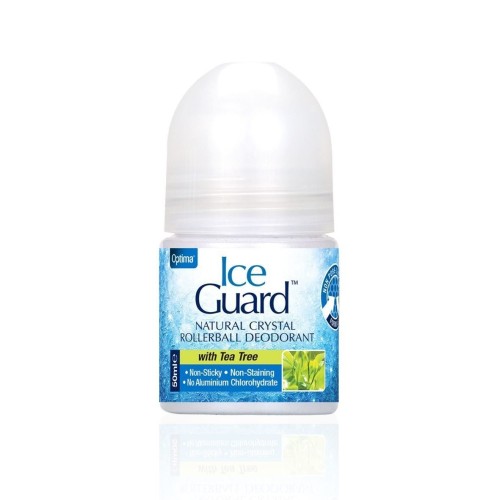 Optima Ice Guard with Tea tree Roll-On Deo 50ml.