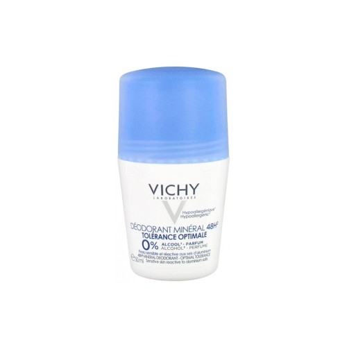 Vichy Deodorant Roll On Mineral 48H Tolerance Optimale Αποσμητικό 50ml