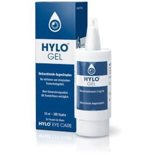 Hylo-Gel Λιπαντικές Οφθαλμικές Σταγόνες 10ml (300 σταγόνες)