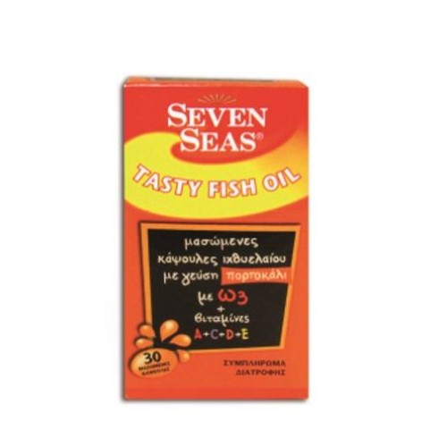 Seven Seas Tasty Fish Oil - Κάψουλες Ιχθυελαίου 