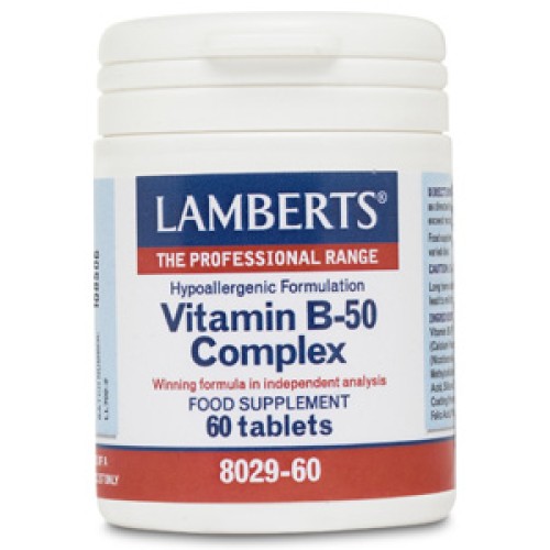Lamberts Vitamin B-50 Complex 60tabl