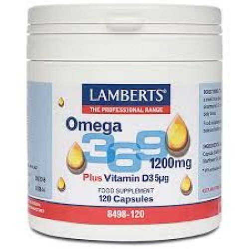 Lamberts Omega 3 6 9 1200mg 120 caps