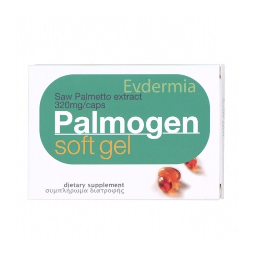 Evdermia Palmogen 30 Soft Gel (Saw Palmetto extract 320mg/caps)