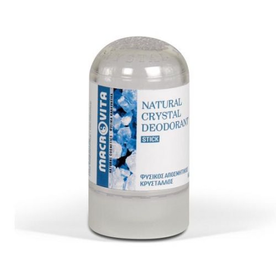 Macrovita Natural Crystal Deodorant Mini Stick 60gr Macrovita Natural Crystal Deodorant Mini Stick 60gr