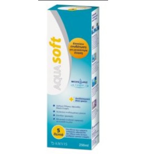 Aqua Soft Υγρό Καθαρισμού Φακών 250ml