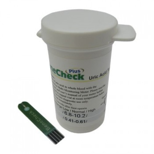 Benecheck Uric Acid Test Strips 25 τεμ