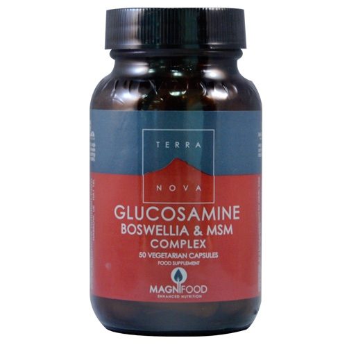 Terra Nova Glucosamine Boswellia & MSM Complex 50 Caps