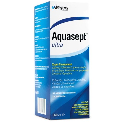 Aquasept Ultra Υγρό Φακών 360ml