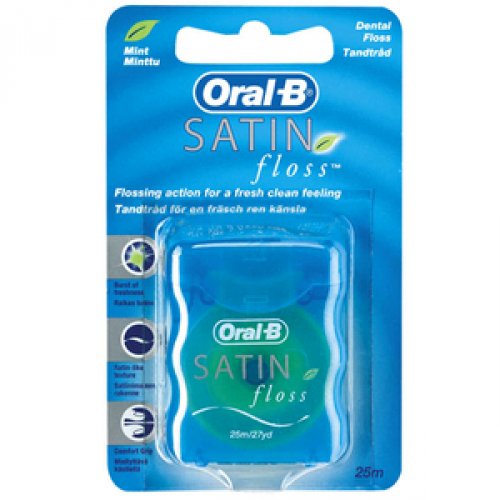Oral B Satin Floss Μέντα 25m