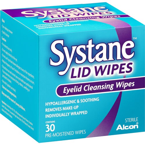 Systane Lid Wipes 30 Μαντηλάκια