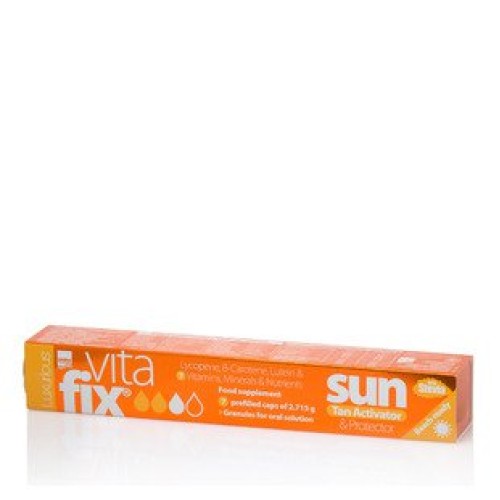 Vita Fix Sun Tan Activator & Protector 7 Προγεμισμένα Καπάκια Των 2,715g
