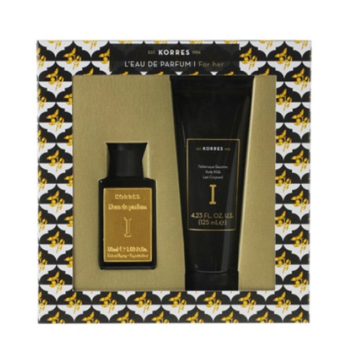 Korres Gift Set L'eau de Parfum I Women 50ml + Body Milk 125ml