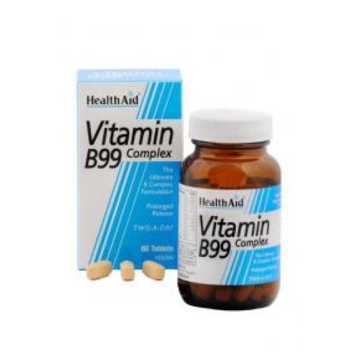 Health Aid Vitamin B99 Complex 60 Tabs