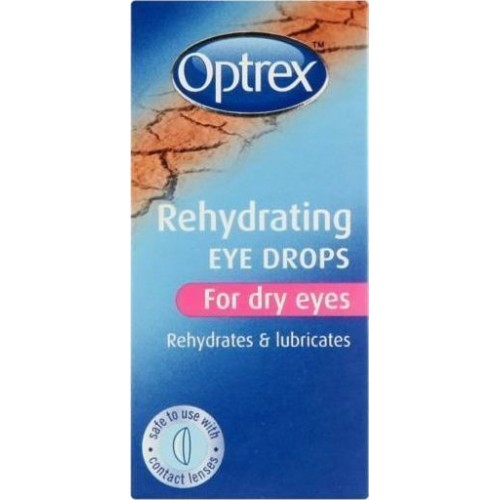 Optrex ActiDrops Ενυδατικές Οφθαλμικές Σταγόνες για την Ξηροφθαλμία 10ml
