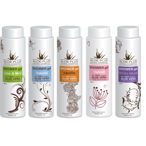 Aloe Plus Natural Cosmetics Showergel 300ml.