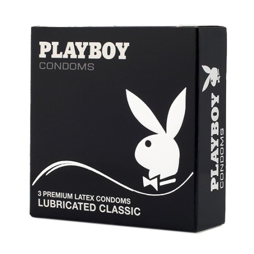 Playboy Lubricated Classic Condoms 3 τεμ.