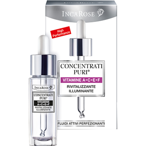 Inca Rose Pure Solutions Serum Vitamine A+C+E+F 15ml