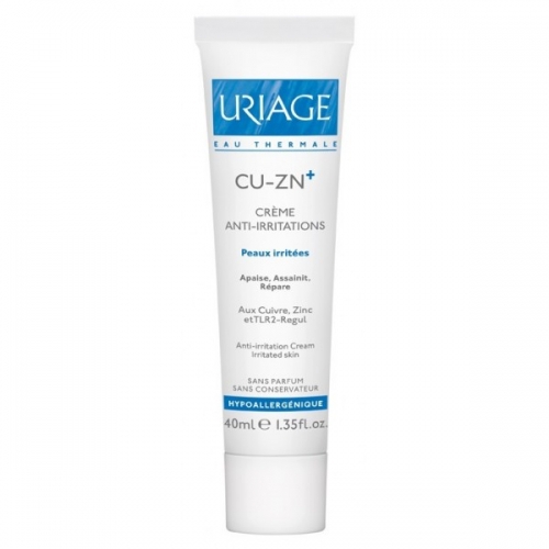 Uriage Cu+Zn Anti-Irritations Cream 40ml