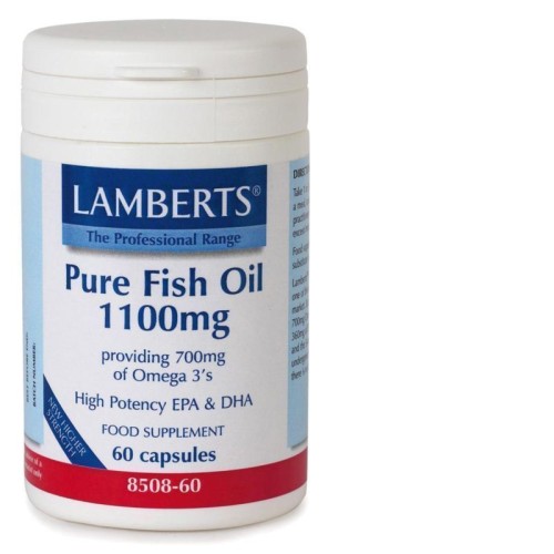 Lamberts Pure Fish Oil 1100mg 60caps