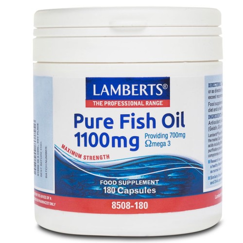 Lamberts Pure Fish Oil 1100mg 180 caps