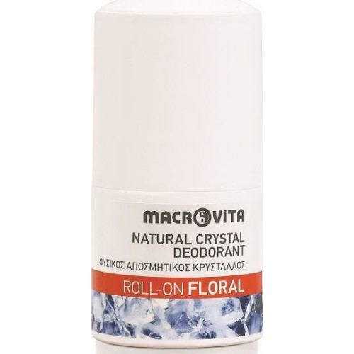 Macrovita Φυσικός Αποσμητικός Κρύσταλλος Roll-On 50ml