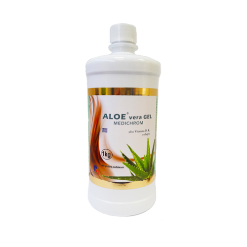 Medichrom Aloe Vera Gel - Φυσικός χυμός Αλόης 100% 1000gr