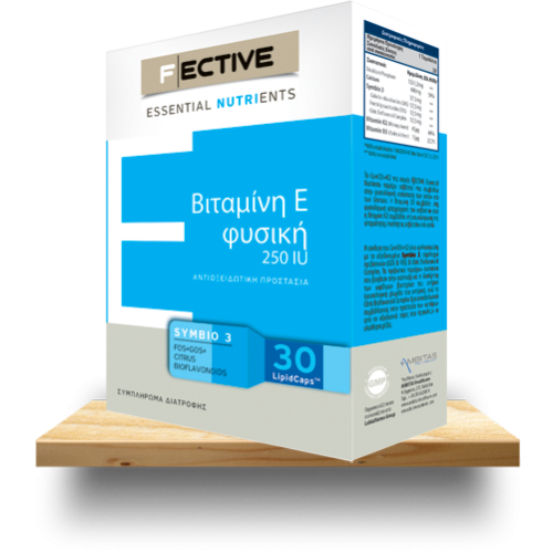 Fective Βιταμινη Ε Φυσική 250IU 30Caps