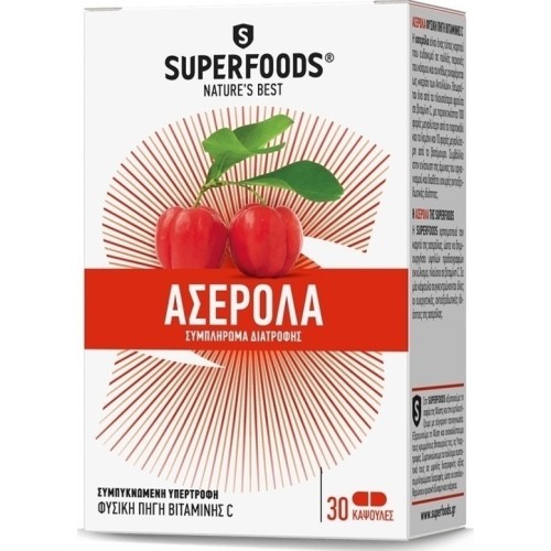 Superfoods Αcerola 30Caps