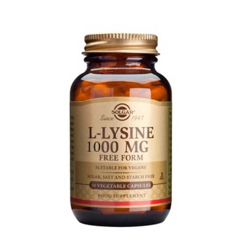 Solgar L-Lysine 1000mg 50Tabs