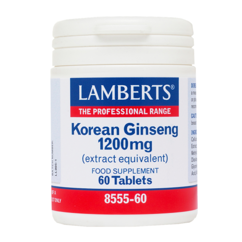 Lamberts Korean Ginseng 1200mg 60Tabs