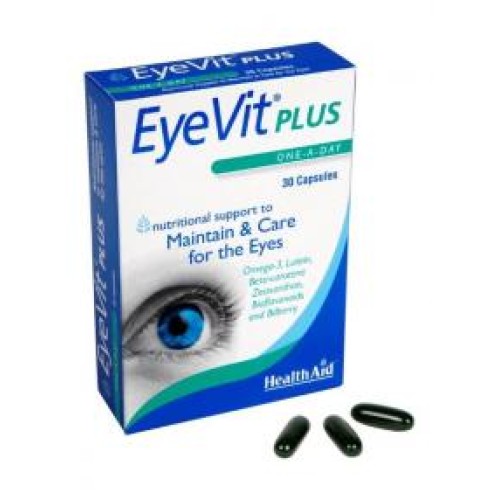 Health Aid EyeVit Plus 30 Caps