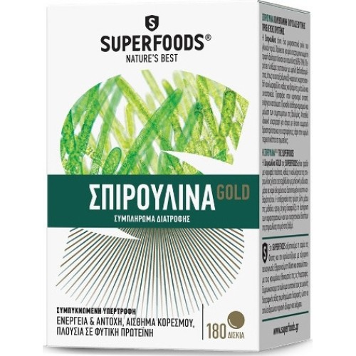 Superfoods Spirulina Gold 180Caps