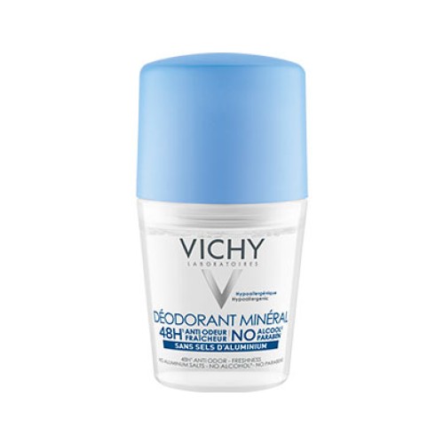 Vichy Deodorant Roll On Αποσμητικό Minéral 50ml