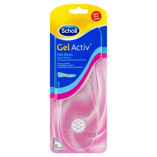 Scholl Gelactiv Flat Shoes Πάτοι για Παπούτσια χωρίς τακούνι 1 ζευγάρι
