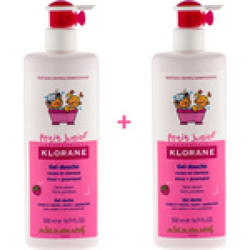 Klorane Petit Junior Gel Douche Βατόμουρο Για Σώμα & Μαλλιά 500mlx2 -50% στο 2ο προϊόν