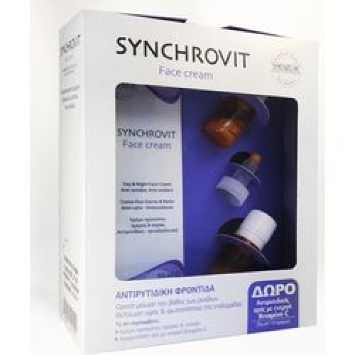 Synchroline Synchrovit Face Cream 50ml + Δώρο Synchroline C Serum (Αγωγή 10 Ημερών)