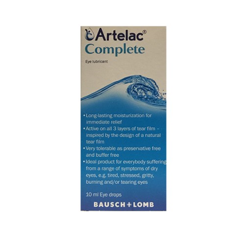 Artelac Complete Οφθαλμικές Σταγόνες 10ml