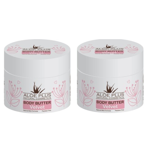Aloe Plus Natural Cosmetics Body Butter Velvet 200ml 1+1