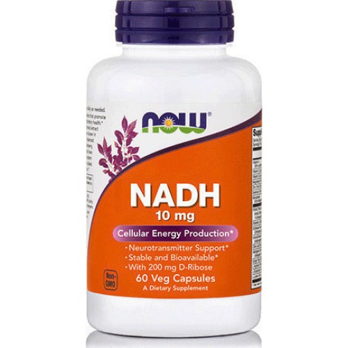 Now NADH 10mg 60 Caps