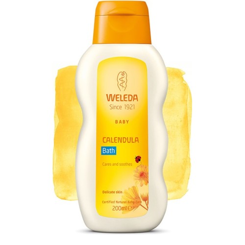 Weleda Βοτανόλουτρο Καλέντουλας Για Μωρά Και Παιδιά 200ml