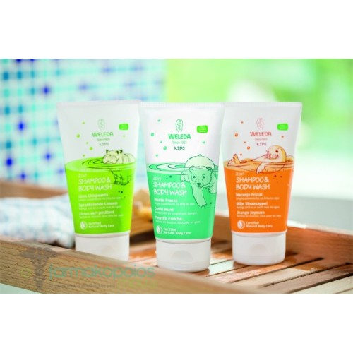 Weleda Kids 2 σε 1 Σαμπουάν & Αφρόλουτρο 150ml