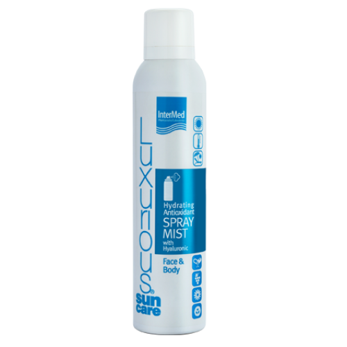 Luxurious Sun Care Hydrating Antioxidant Spray Mist Face & Body 200ml