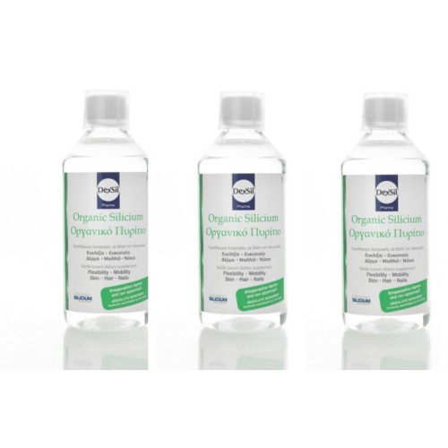 Dexsil Organic Silicium Πόσιμο διάλυμα 3x500ml
