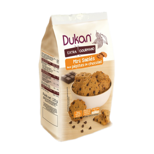 Dukan Μίνι Κουλουράκια βρώμης με κομμάτια σοκολάτας 120γρ