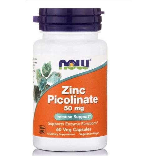 Now Zinc Picolinate 50mg 60Caps
