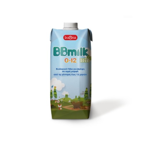 BBmilk Βιολογικό Βρεφικό Γάλα 0-12 μηνών 500ml.